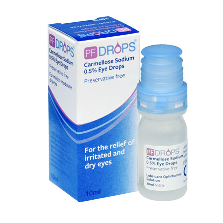 PF DROPS Carmellose Sodium 0.5% eye drops