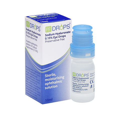 PF DROPS Sodium Hyaluronate 0.15% eye drops