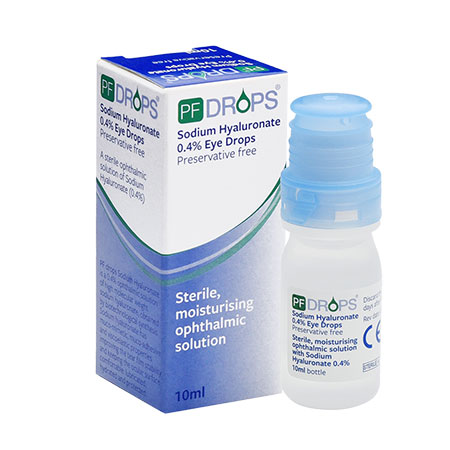 PF DROPS Sodium Hyaluronate 0.40% eye drops