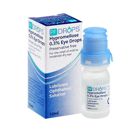 PF DROPS Hypromellose 0.3% eye drops