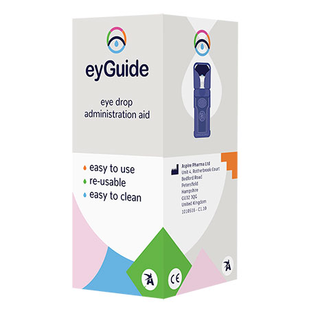 eyGuide eye drop aid